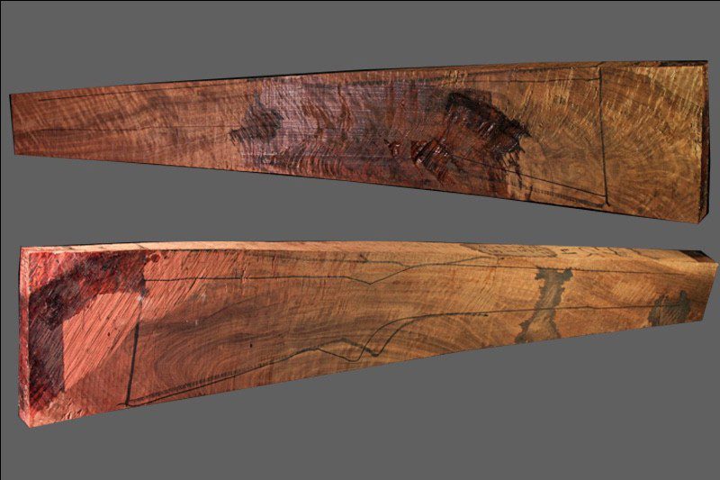 Claro Walnut Shotgun Blank (#CL22)