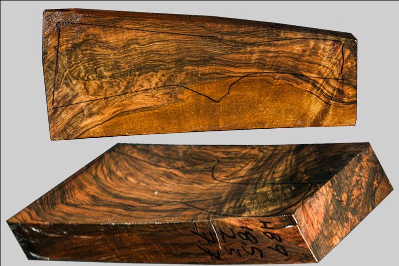 Turkish Walnut Shotgun Blank (#HB9)
