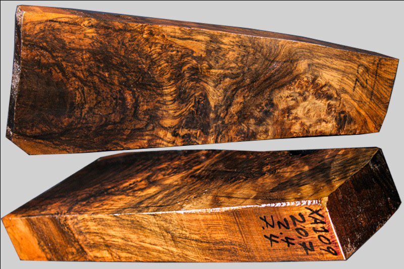 Exhibition Turkish Walnut Shotgun Blank (#XA109)