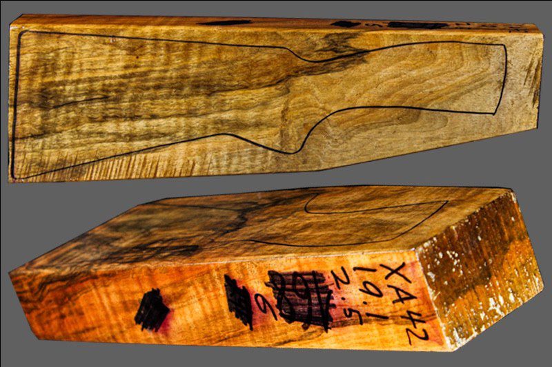 Turkish Walnut Shotgun Blank (#XA42)