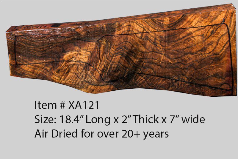 Turkish Walnut Shotgun Blank (#XA121)