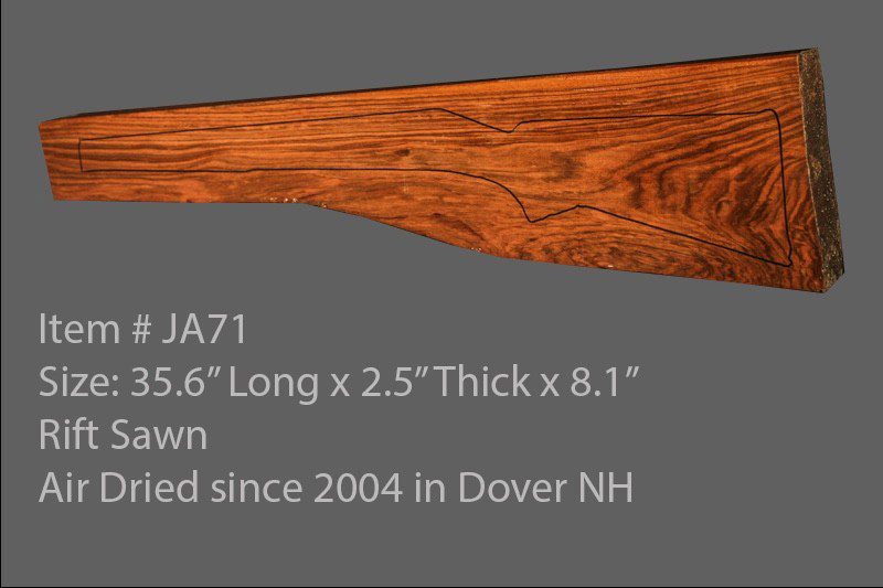 Turkish Walnut Rifle Blank (#JA71)