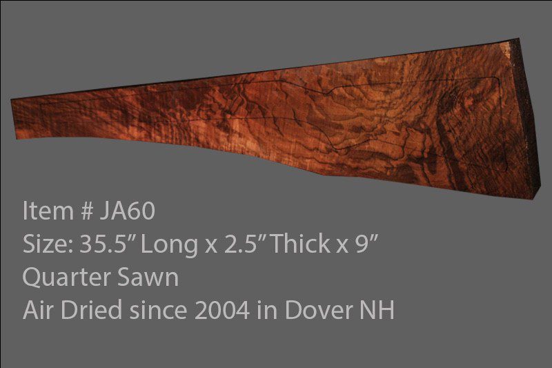 Exhibition Turkish Walnut Rifle Blank (#JA60)