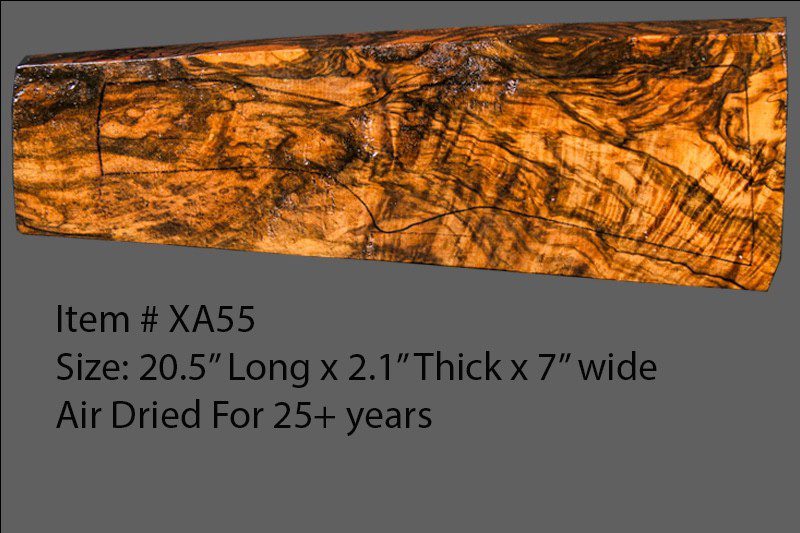 Turkish Walnut Shotgun Blank (#XA55)