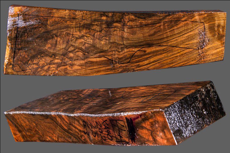 Turkish Walnut Shotgun Blank (#XA40)