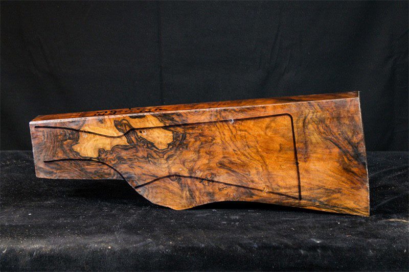 Turkish Walnut Shotgun Blank (#ZS48)