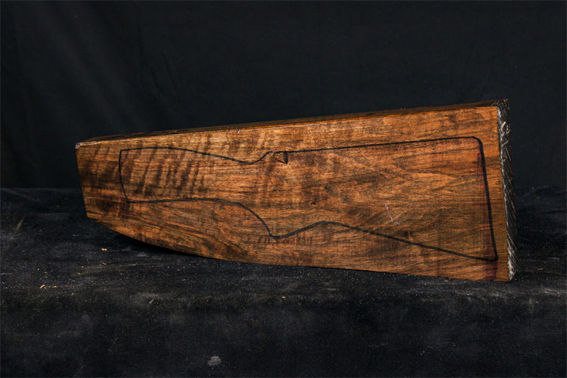 Turkish Walnut Shotgun blank (#hb87)