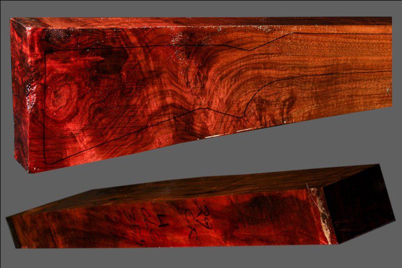 Claro Walnut Rifle Blank (#CL6)