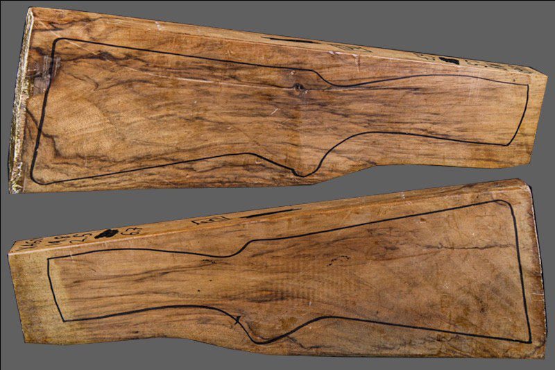 Turkish Walnut Shotgun Blank (#XA60)