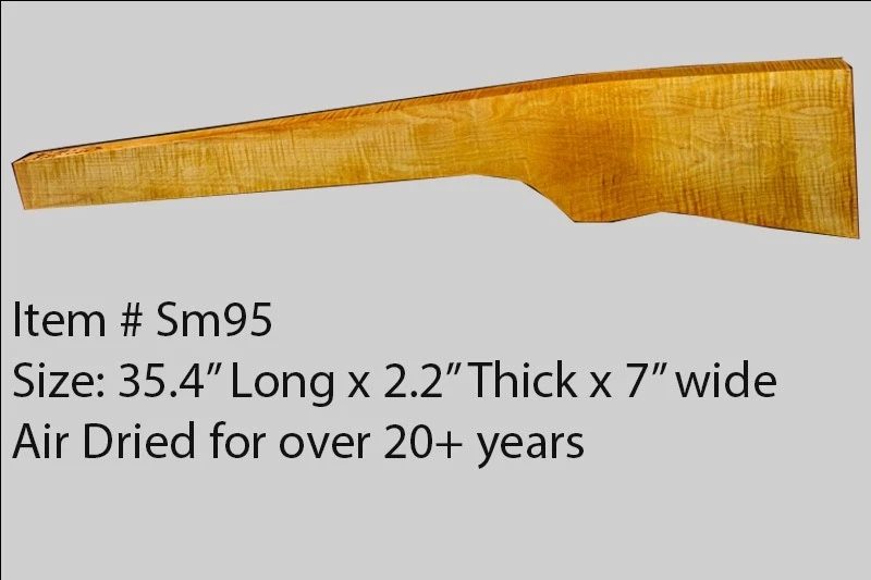 Sugar Maple Rifle Blank (#sm95)