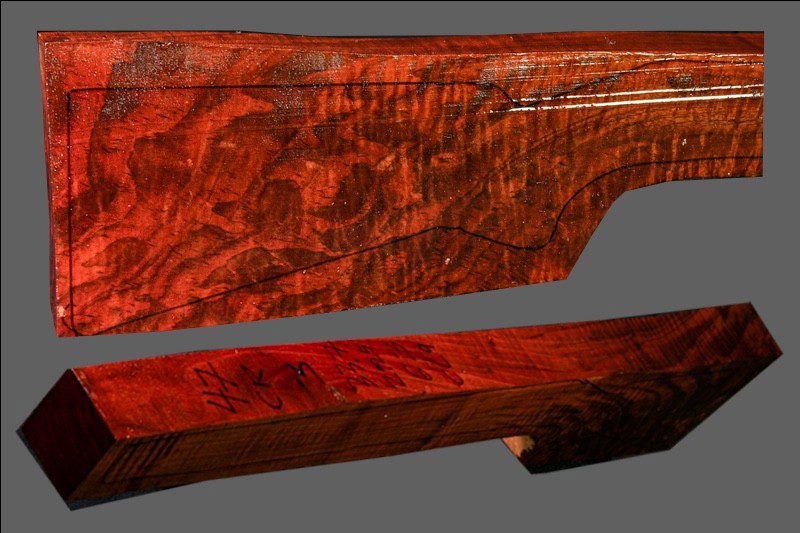 Claro Walnut Rifle Blank (#CL9)