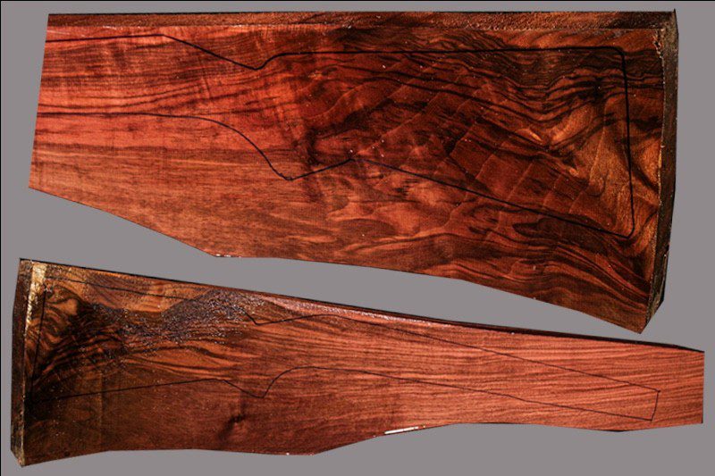 Turkish Walnut Rifle Blank (#JA109)