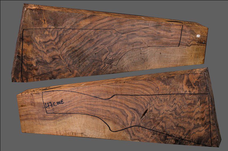 Claro Walnut Shotgun Blank (#CL40)