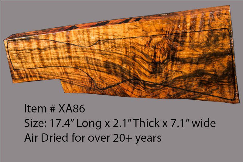 Turkish Walnut Shotgun Blank (#XA86)