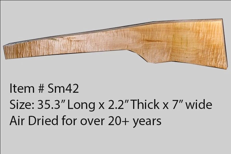 Sugar Maple Rifle Blank (#sm42)