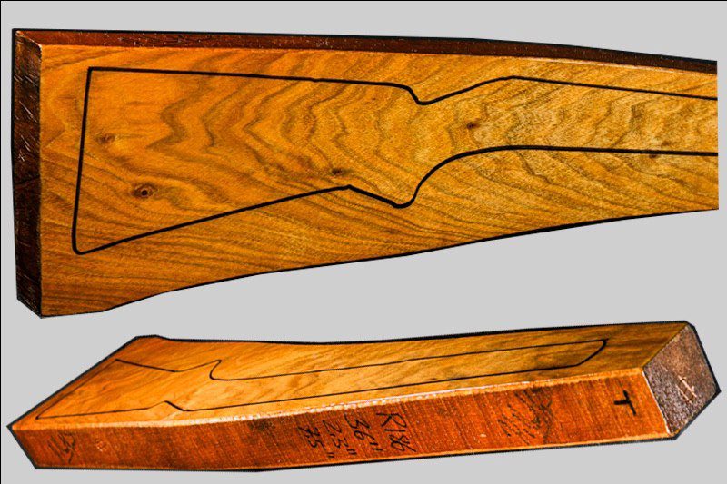 Turkish Walnut Rifle Blank (#R186)
