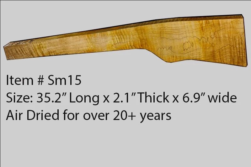 Sugar Maple Rifle Blank (#sm15)
