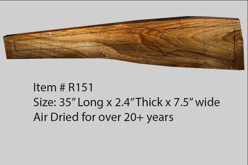 Turkish Walnut Rifle Blank (#R151)