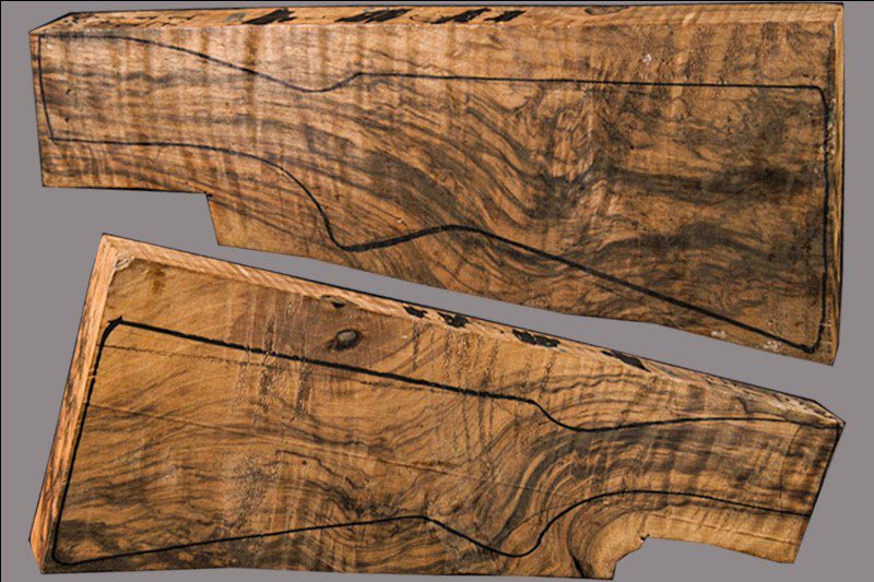 Turkish Walnut Shotgun Blank (#XA86)