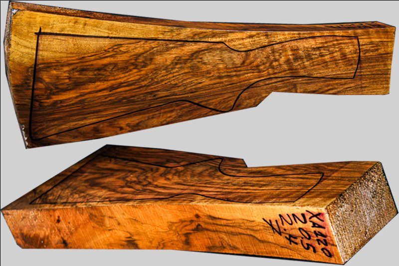 Turkish Walnut Shotgun Blank (#XA120)