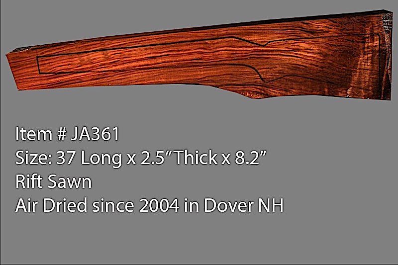 Turkish Walnut Rifle Blank (#JA361)