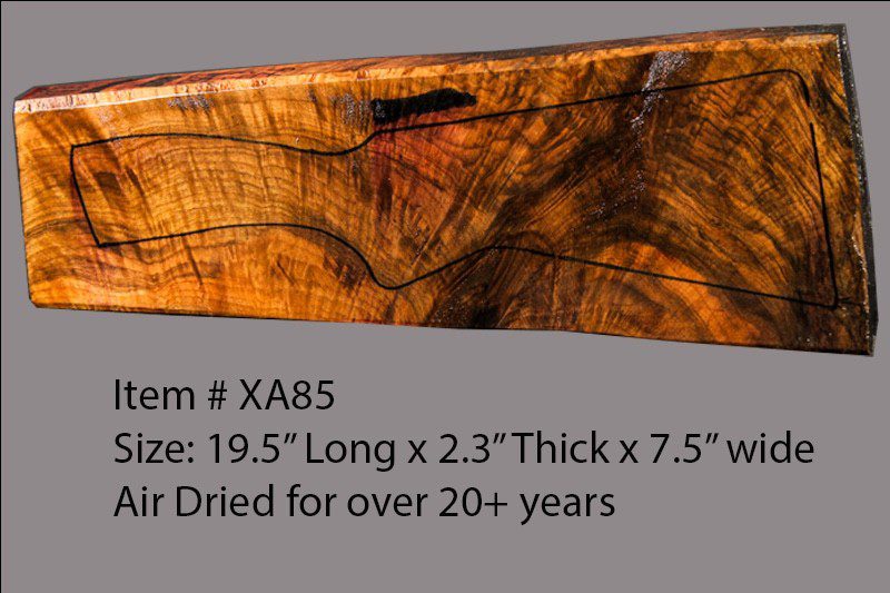 Turkish Walnut Shotgun Blank (#XA85)