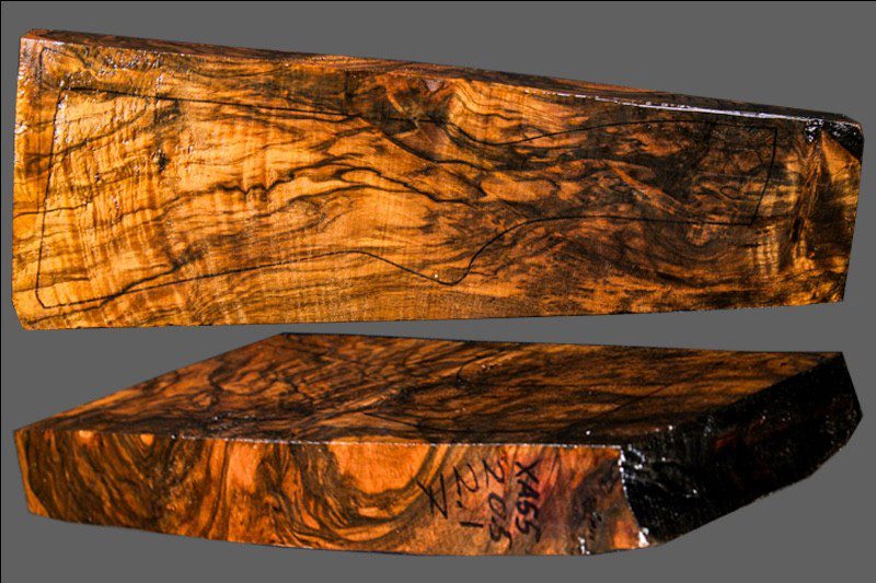 Turkish Walnut Shotgun Blank (#XA55)