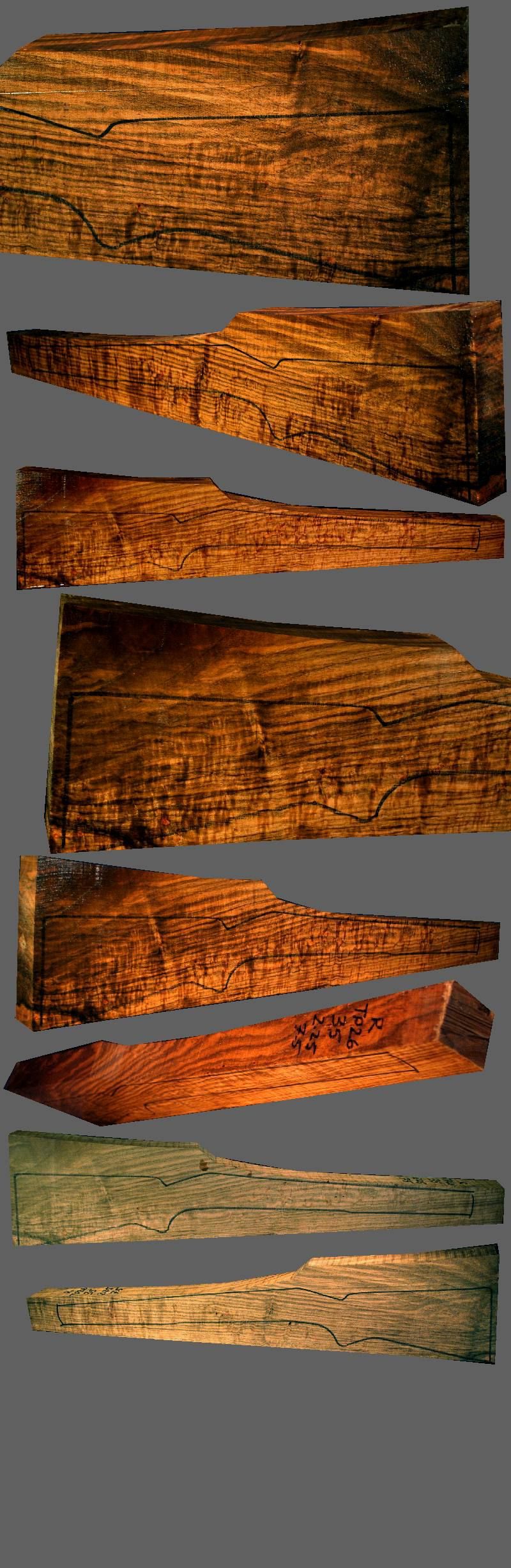 Turkish Walnut Rifle Blank (#TP26)