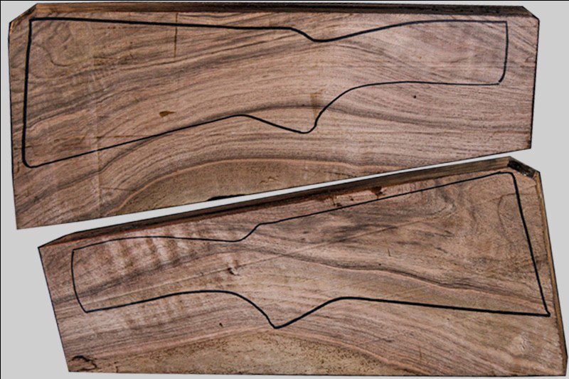 Turkish Walnut Shotgun Blank (#HB63)