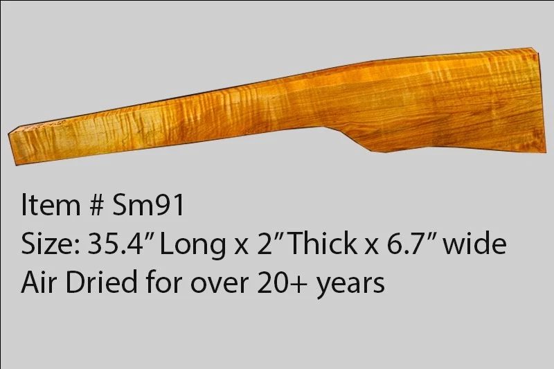 Sugar Maple Rifle Blank (#sm91)