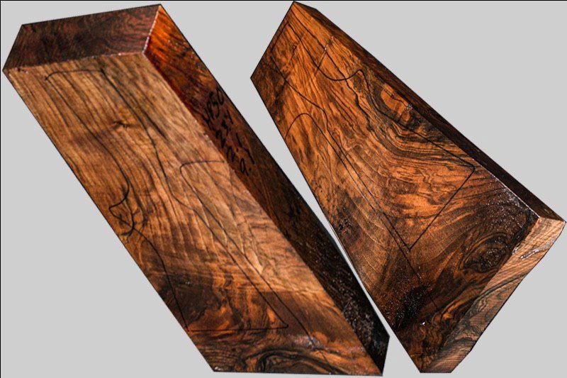 Turkish Walnut Shotgun Blank (#HB50)