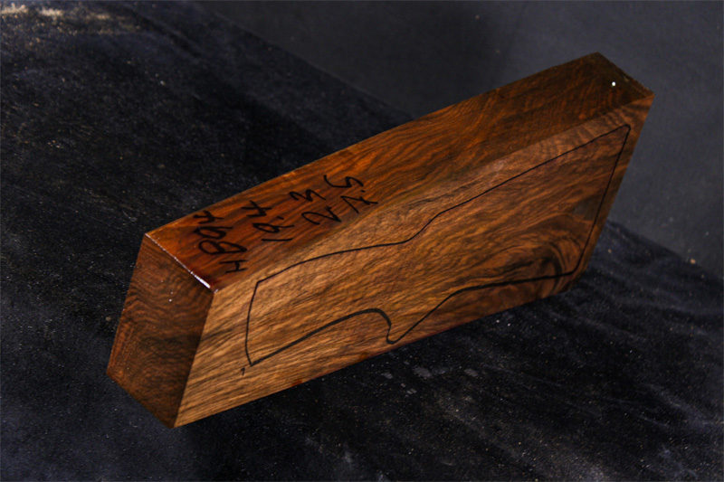 Turkish Walnut Shotgun blank (#hb94)