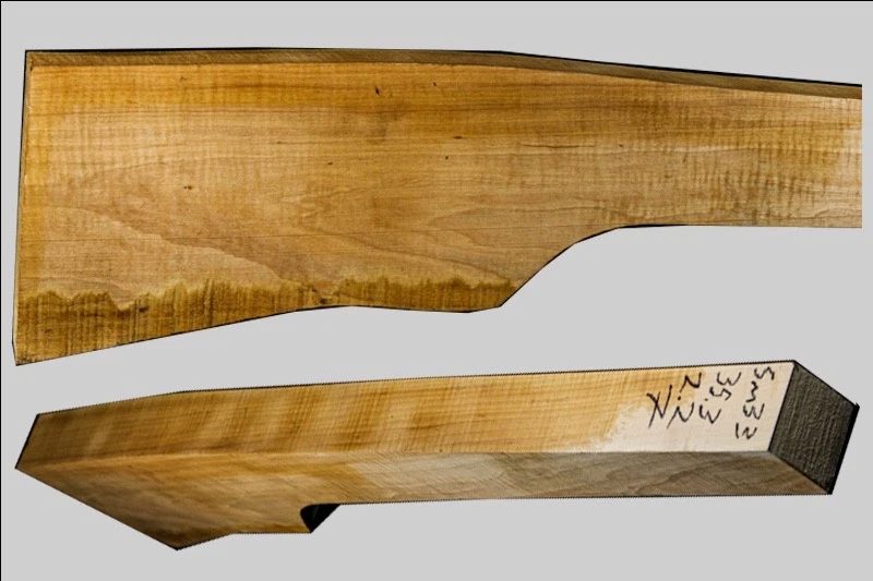 Sugar Maple Rifle Blank (#sm33)