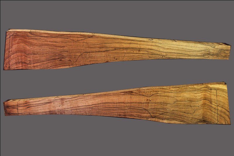 Exhibition Turkish Walnut Rifle Blank (#XA8)
