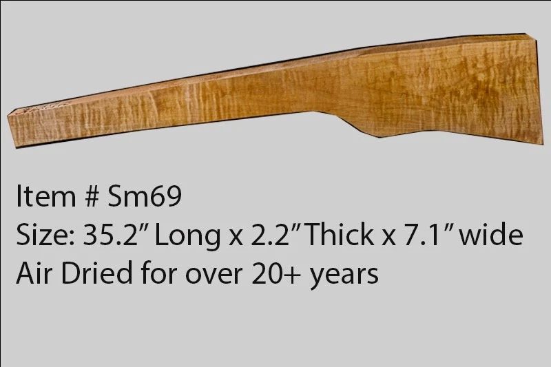 Sugar Maple Rifle Blank (#sm69)