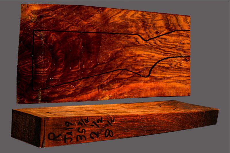 Turkish Walnut Rifle Blank (#JA19)