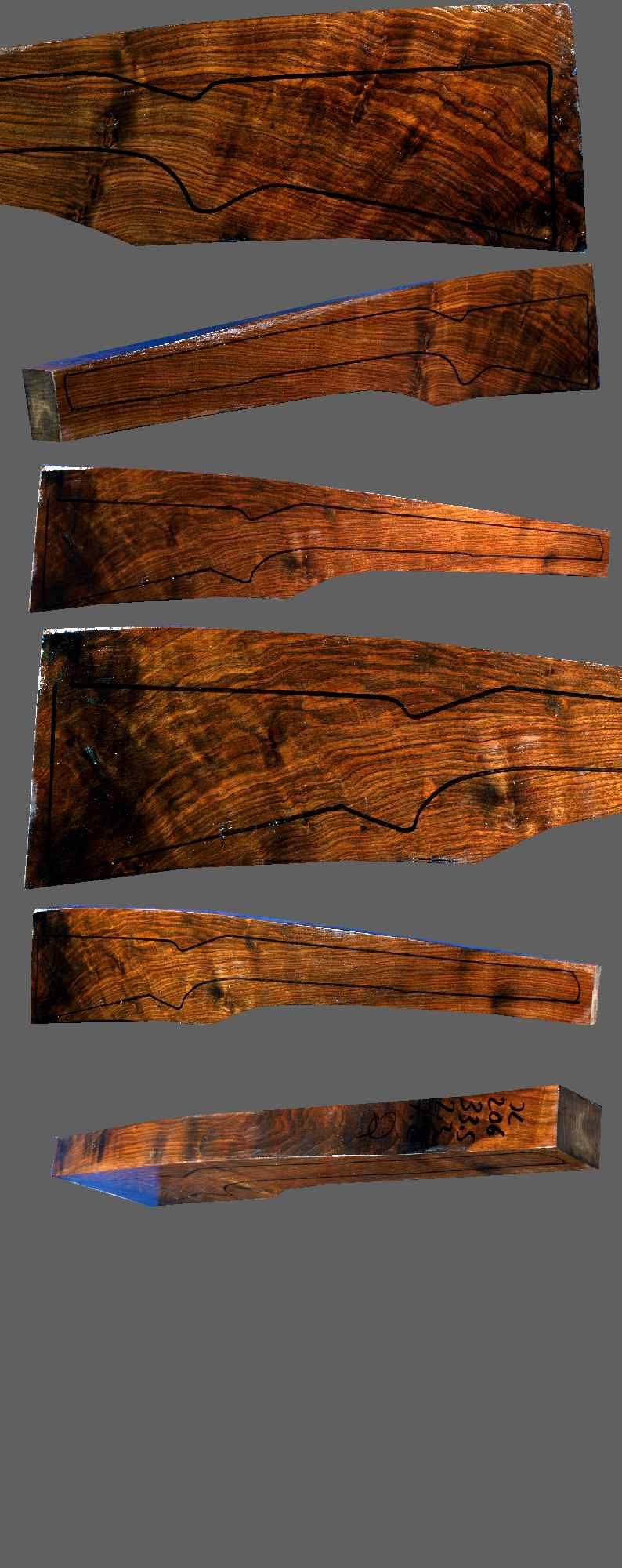 Turkish Walnut Rifle Blank (#x206)
