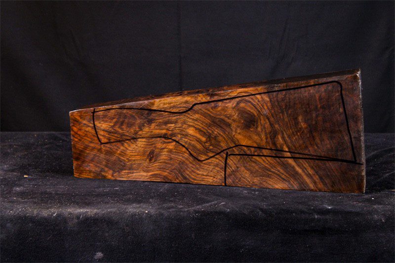 Turkish Walnut Shotgun Blank (#US105)