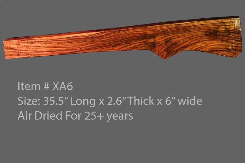 Exhibition English Walnut Rifle Blank (#XA6)