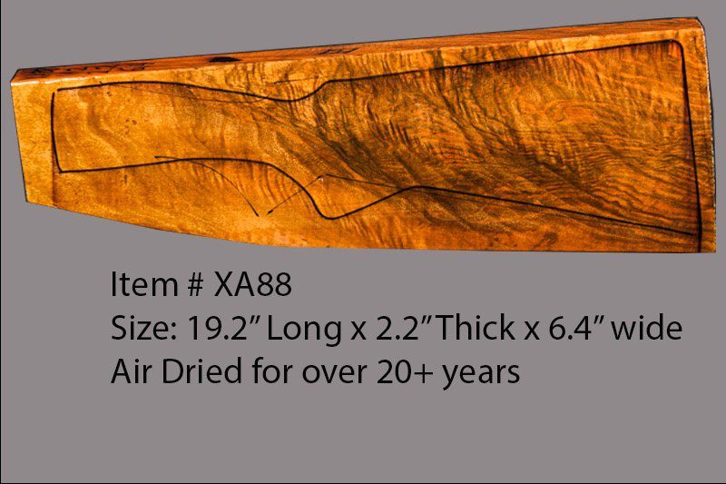 French Walnut Shotgun Blank (#XA88)