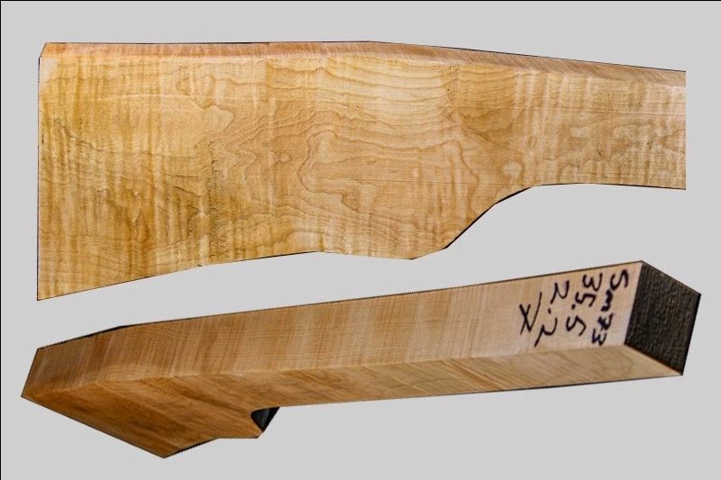 Sugar Maple Rifle Blank (#sm73)