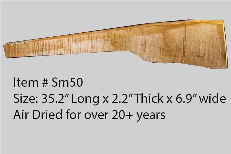 Sugar Maple Rifle Blank (#sm50)