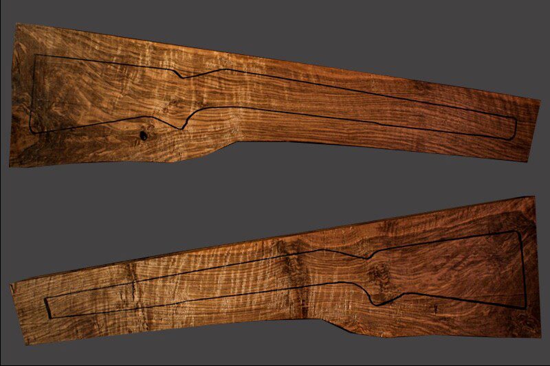 Turkish Walnut Rifle Blank (#JA16)