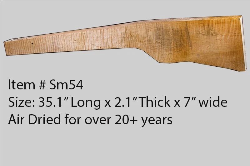 Sugar Maple Rifle Blank (#sm54)
