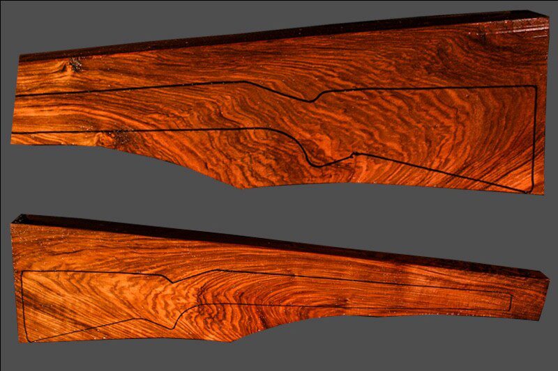 Turkish Walnut Rifle Blank (#JA26)