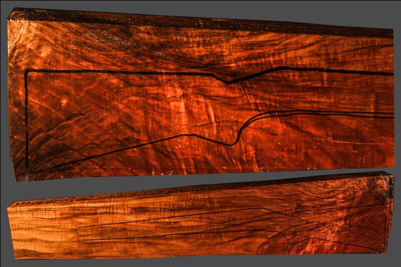 Turkish Walnut Rifle Blank (#JA27)