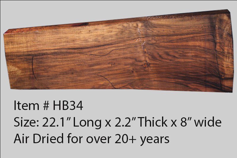 Turkish Walnut Shotgun Blank (#HB34)