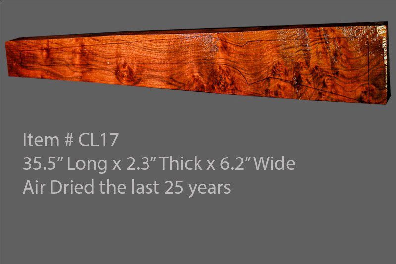Claro Walnut Rifle Blank (#CL17)