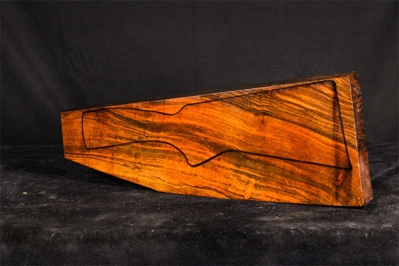 Turkish Walnut Shotgun blank (#hb88)