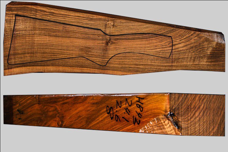 Turkish Walnut Shotgun Blank (#HB43)
